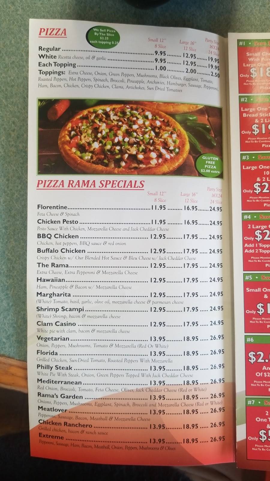 Pizza Rama | meal delivery | 645 Poquonock Ave, Windsor, CT 06095, USA | 8602980805 OR +1 860-298-0805