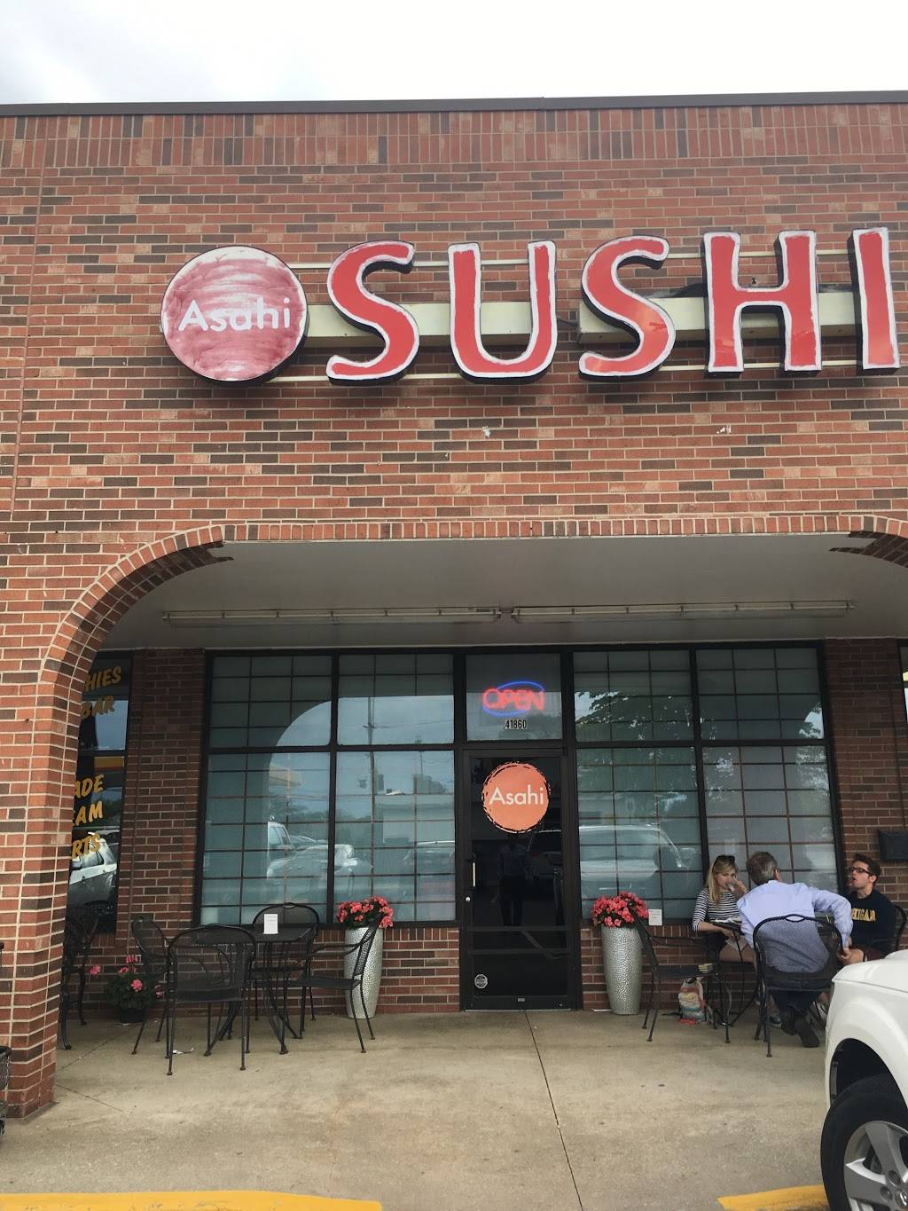 Asahi Sushi Restaurant | restaurant | 41860 Garfield Rd, Clinton Twp, MI 48038, USA | 5864122700 OR +1 586-412-2700