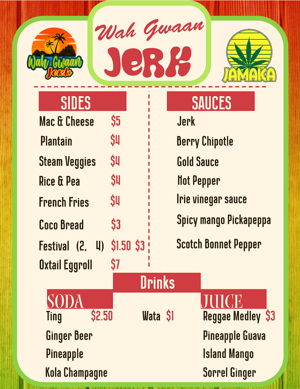 Wah Gwaan Jerk | restaurant | 8495 Navarre Pkwy, Navarre, FL 32566, USA | 8509032380 OR +1 850-903-2380