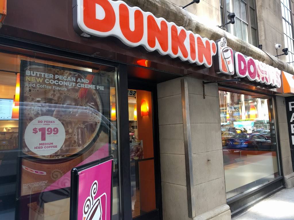 Dunkin | bakery | 152 W 31st St, New York, NY 10001, USA | 2125941656 OR +1 212-594-1656