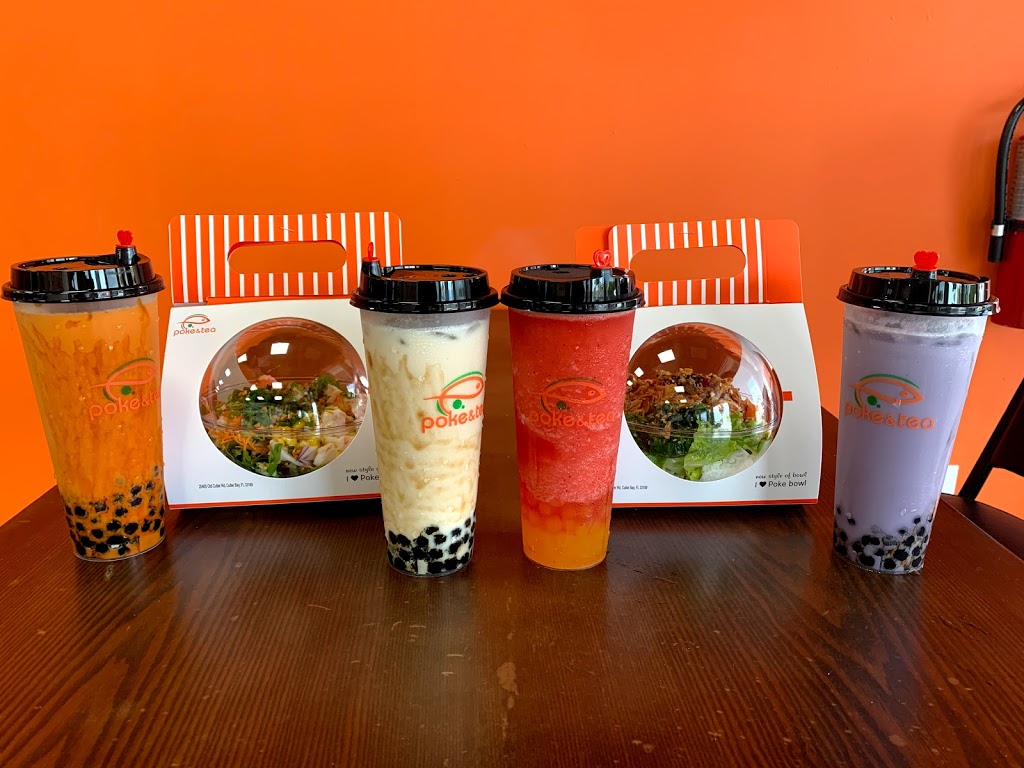 Poke & tea | cafe | 20465 Old Cutler Rd, Cutler Bay, FL 33189, USA | 3059647706 OR +1 305-964-7706