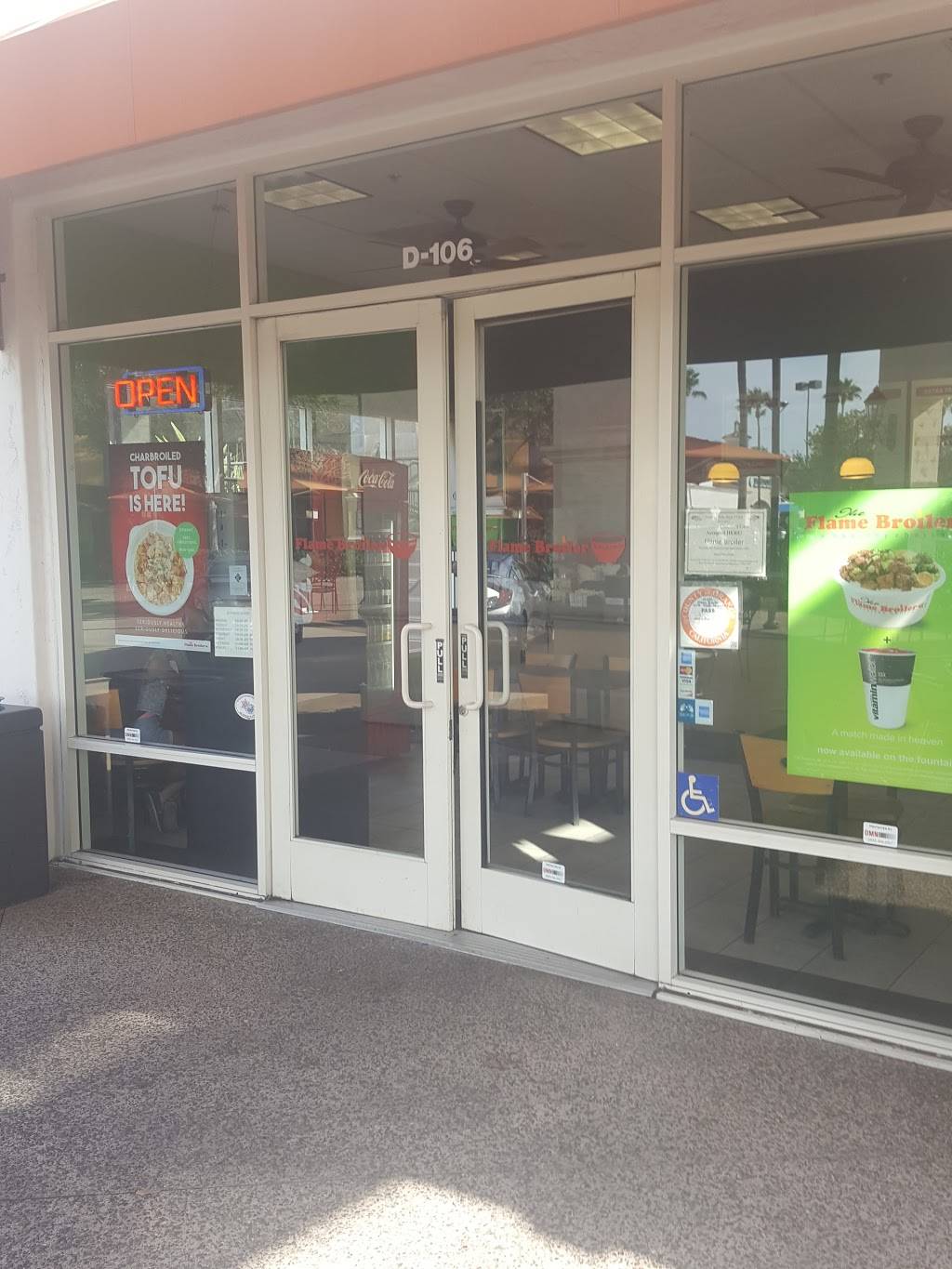 The Flame Broiler - Rancho Santa Margarita | restaurant | 30622 Santa Margarita Pkwy d106, Rancho Santa Margarita, CA 92688, USA | 9494592058 OR +1 949-459-2058