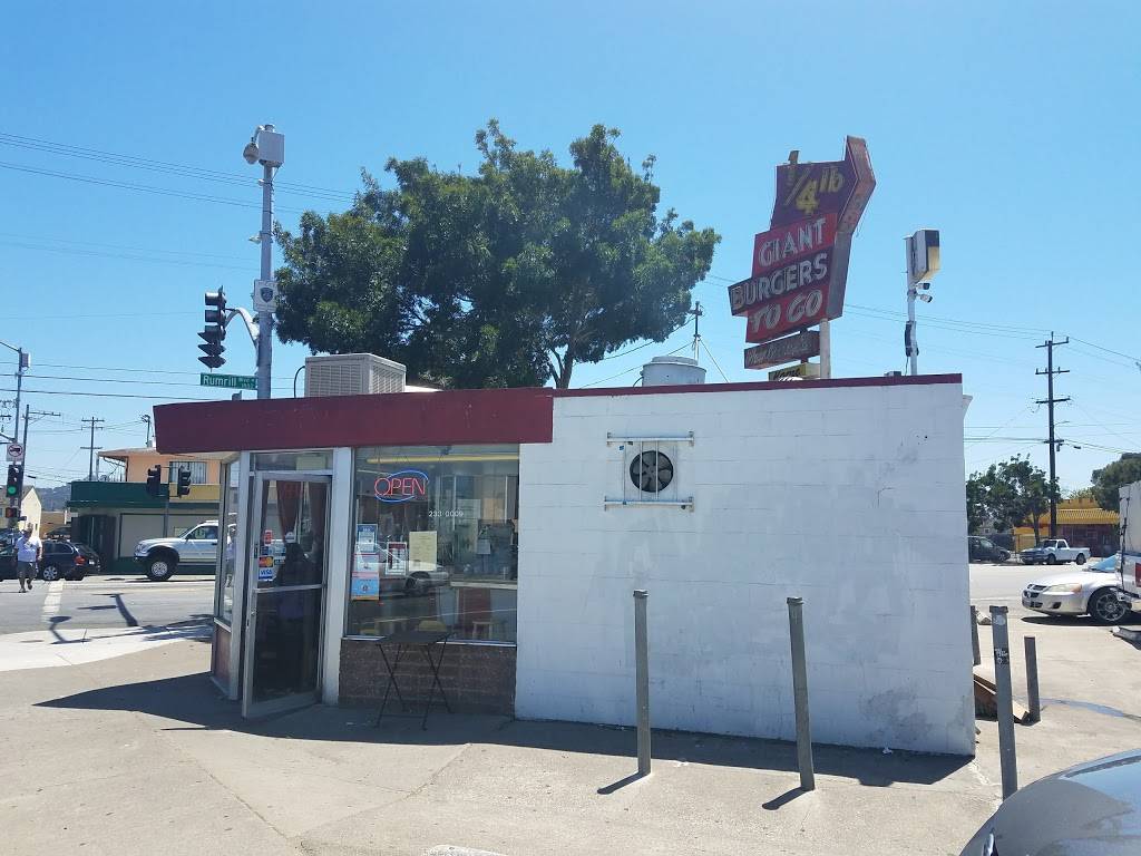 Alexs Giant Burger | restaurant | 1789 Rumrill Blvd, San Pablo, CA 94806, USA | 5102330009 OR +1 510-233-0009
