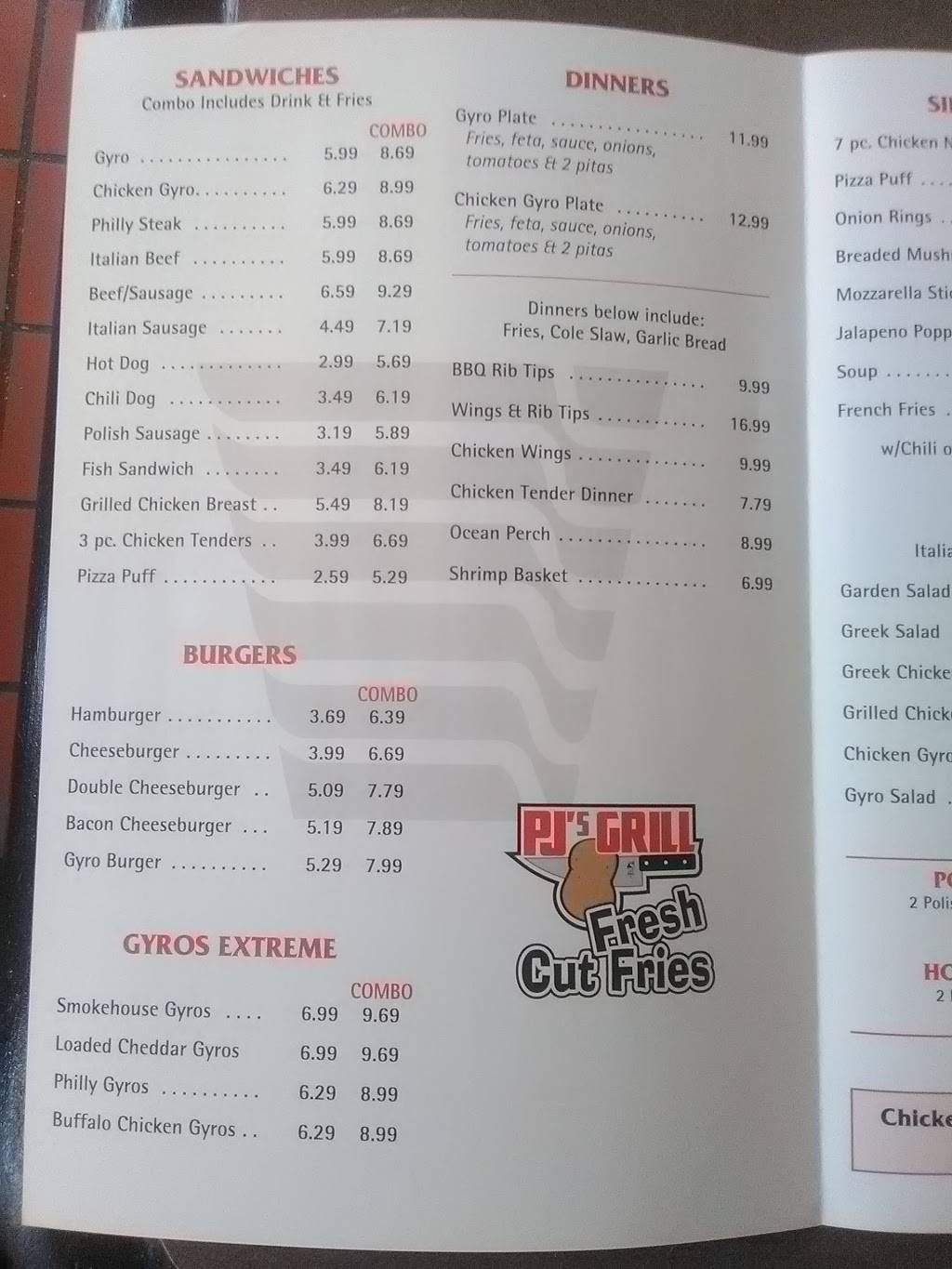 PJS GRILL | restaurant | 5891 Broadway, Merrillville, IN 46410, USA | 2198841835 OR +1 219-884-1835