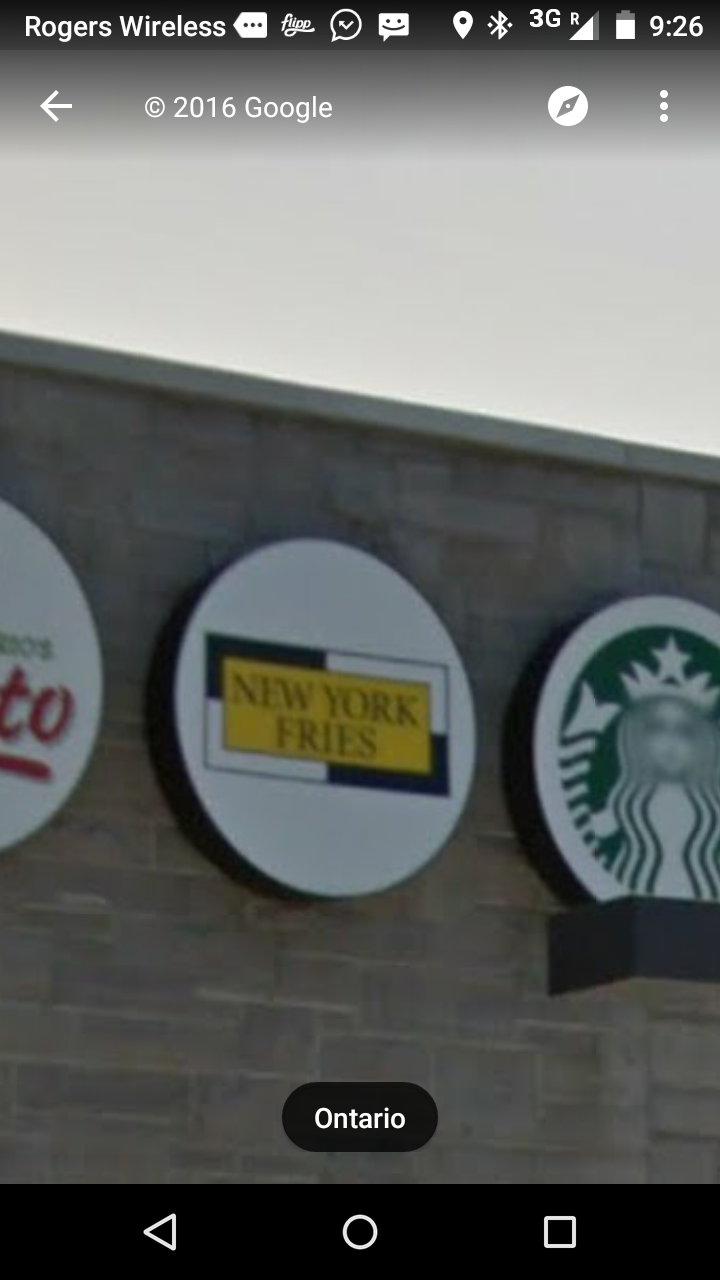 New York Fries - On Route Woodstock Travel Plaza | restaurant | 164-680 Hwy 401 Eastbound, Woodstock, ON N4S 7W8, Canada | 5194236300 OR +1 519-423-6300