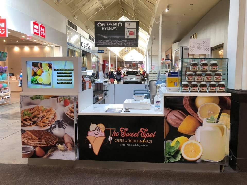 The Sweet Spot | restaurant | 1 Mills Cir Space space 114 Inside Ontario Mills Mall Near Pink & Express Factory Outlet, Ontario, CA 91764, USA | 9092952155 OR +1 909-295-2155