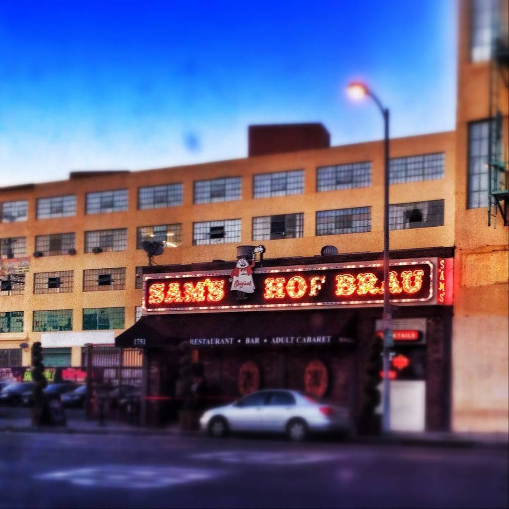 Sams Hofbrau | restaurant | 1751 E Olympic Blvd, Los Angeles, CA 90021, USA | 2136233989 OR +1 213-623-3989