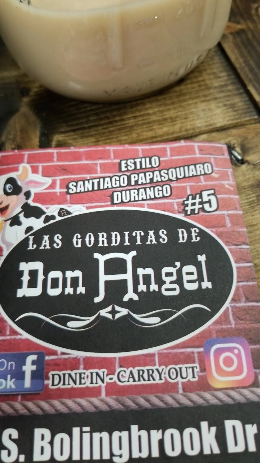 Las Gorditas De Don Angel | restaurant | 299 S Bolingbrook Dr, Bolingbrook, IL 60440, USA | 6303128574 OR +1 630-312-8574