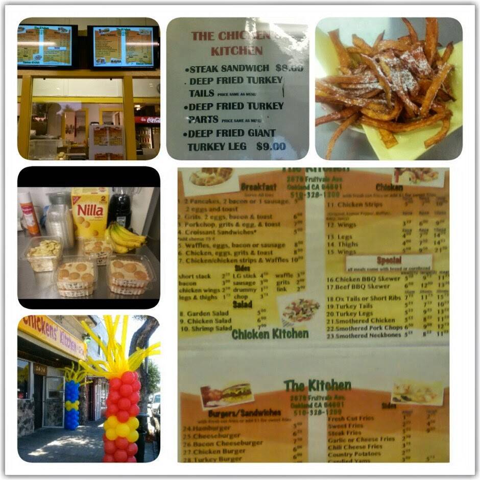 The Chickens Kitchen | restaurant | 2676 Fruitvale Ave, Oakland, CA 94601, USA | 5103281200 OR +1 510-328-1200