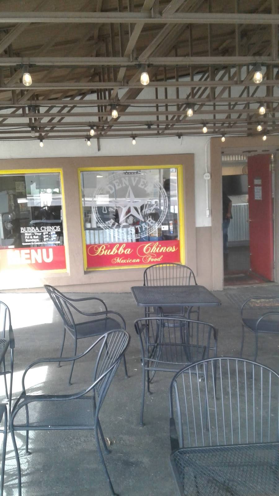 Bubba Chinos | restaurant | 5595 Federal Blvd, Denver, CO 80221, USA | 7208556000 OR +1 720-855-6000