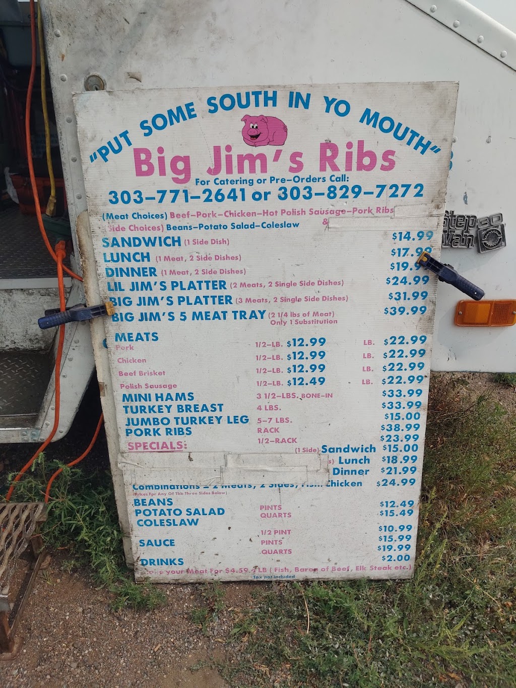 Big Jims Ribs | meal takeaway | 11259 S Parker Rd, Parker, CO 80134, USA | 3037712641 OR +1 303-771-2641