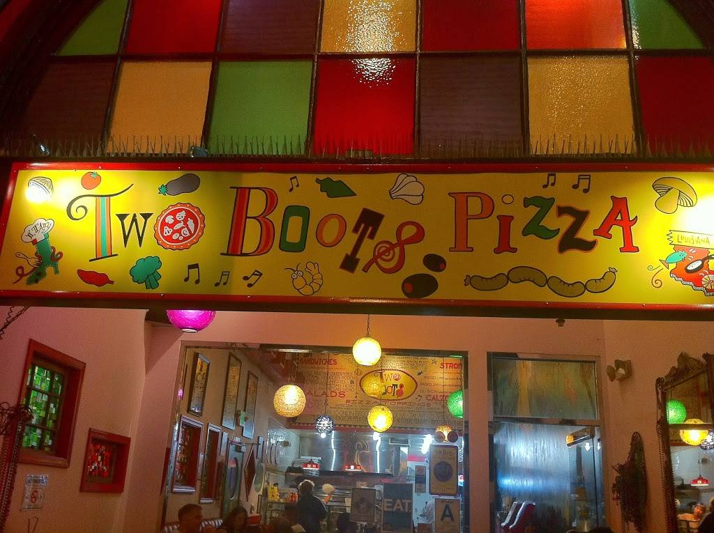 Two Boots Echo Park | meal delivery | 1818 Sunset Blvd, Los Angeles, CA 90026, USA | 2134132668 OR +1 213-413-2668