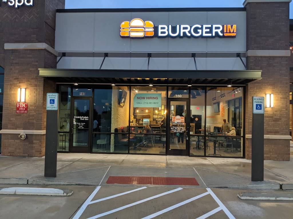 BurgerIM | restaurant | 1914 Wescott Ave Ste 150, Sugar Land, TX 77479, USA | 3463505129 OR +1 346-350-5129