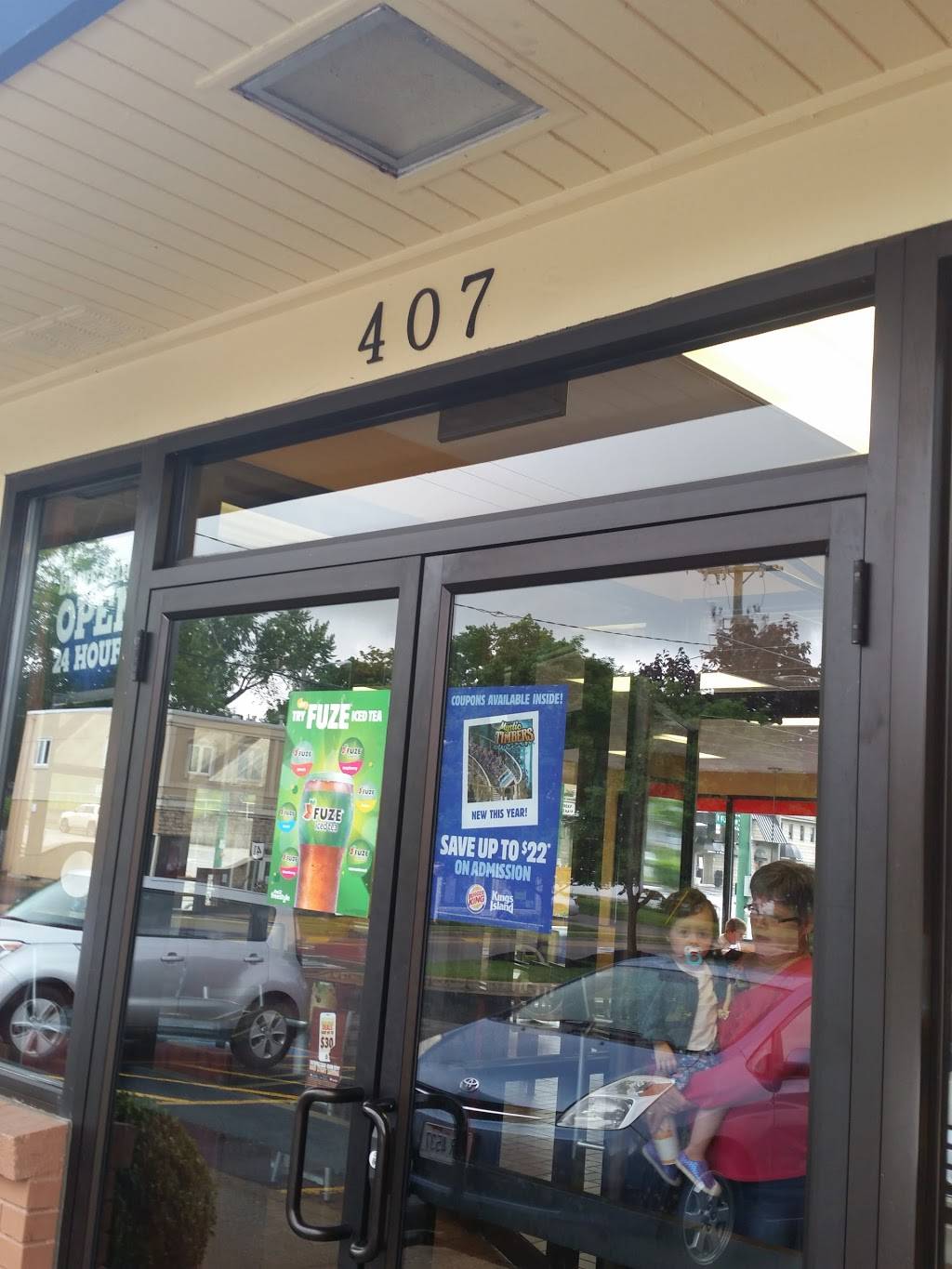 Burger King | restaurant | 407 W McCreight Ave, Springfield, OH 45504, USA | 9373228887 OR +1 937-322-8887