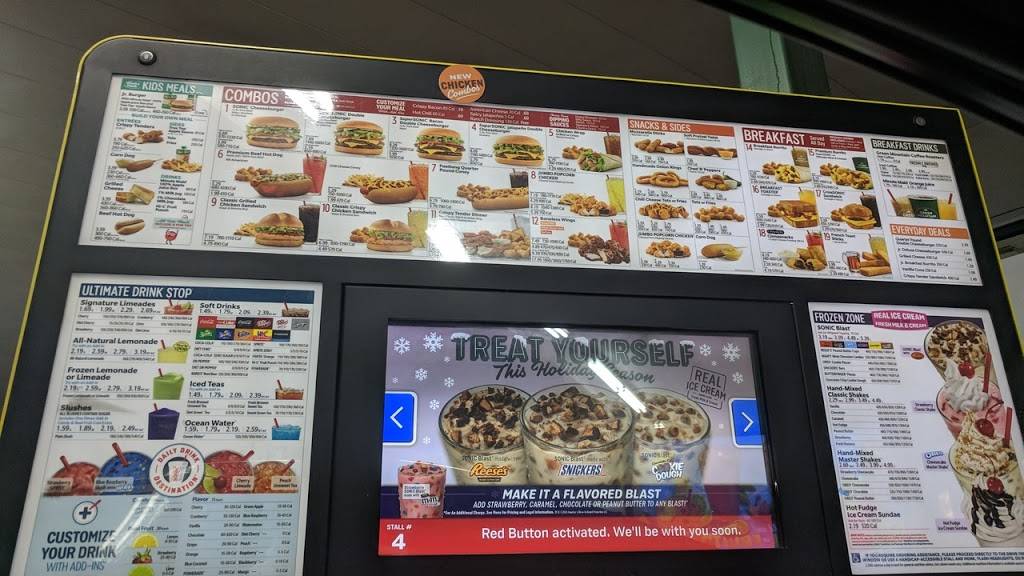 Sonic Drive-In | restaurant | 9119 Garland Rd, Dallas, TX 75218, USA | 2143214333 OR +1 214-321-4333