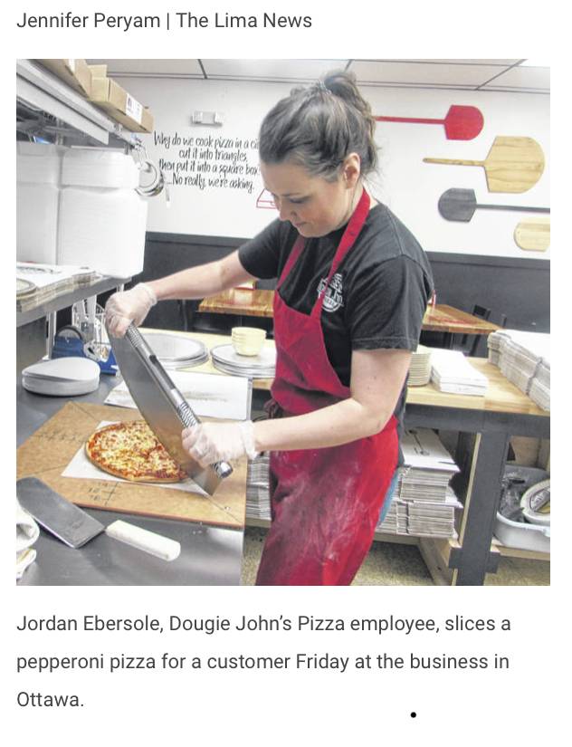 Dougie Johns Pizza - Ottawa, OH | restaurant | 485 N Perry St, Ottawa, OH 45875, USA | 4196151337 OR +1 419-615-1337
