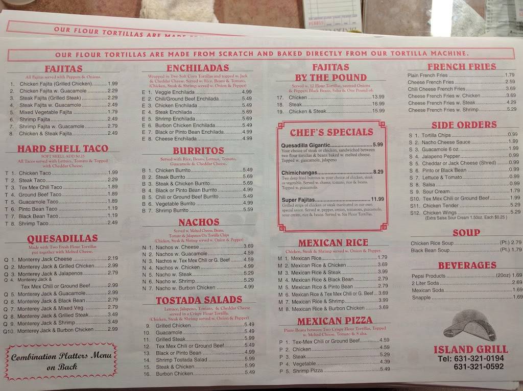 Island Grill | restaurant | 926 Little E Neck Rd, West Babylon, NY 11704, USA | 6313210194 OR +1 631-321-0194