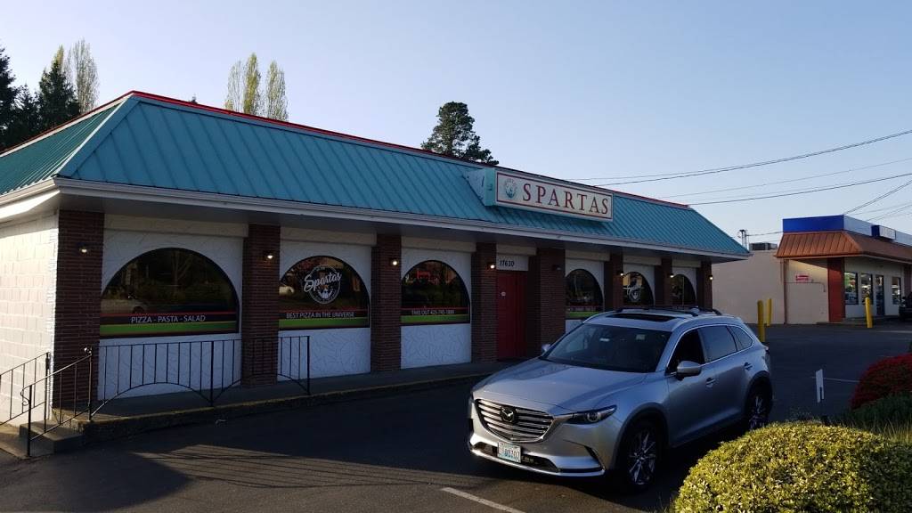 Spartas Pizza & Pasta House | restaurant | 17630 Hwy 99, Lynnwood, WA 98037, USA | 4257451880 OR +1 425-745-1880