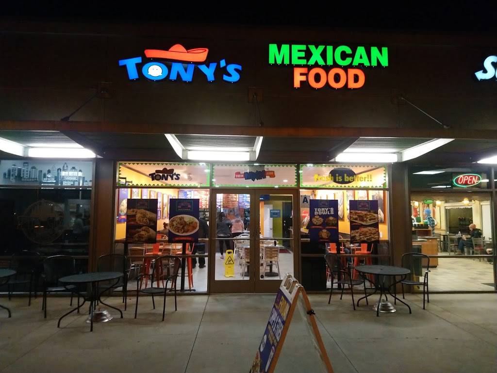 Tonys Fresh Mexican Food | restaurant | 133 N Twin Oaks Valley Rd #104, San Marcos, CA 92069, USA | 7602903055 OR +1 760-290-3055