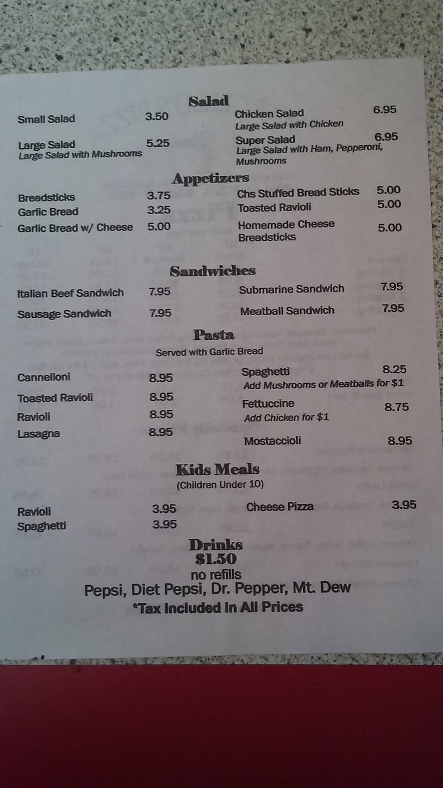 Marcellos Pizza | restaurant | 111 W 3rd St, Ina, IL 62846, USA | 6184374992 OR +1 618-437-4992