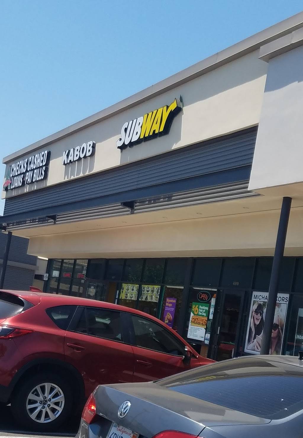 Subway Restaurants | restaurant | 4919 N Eagle Rock Blvd, Los Angeles, CA 90041, USA | 3232547563 OR +1 323-254-7563