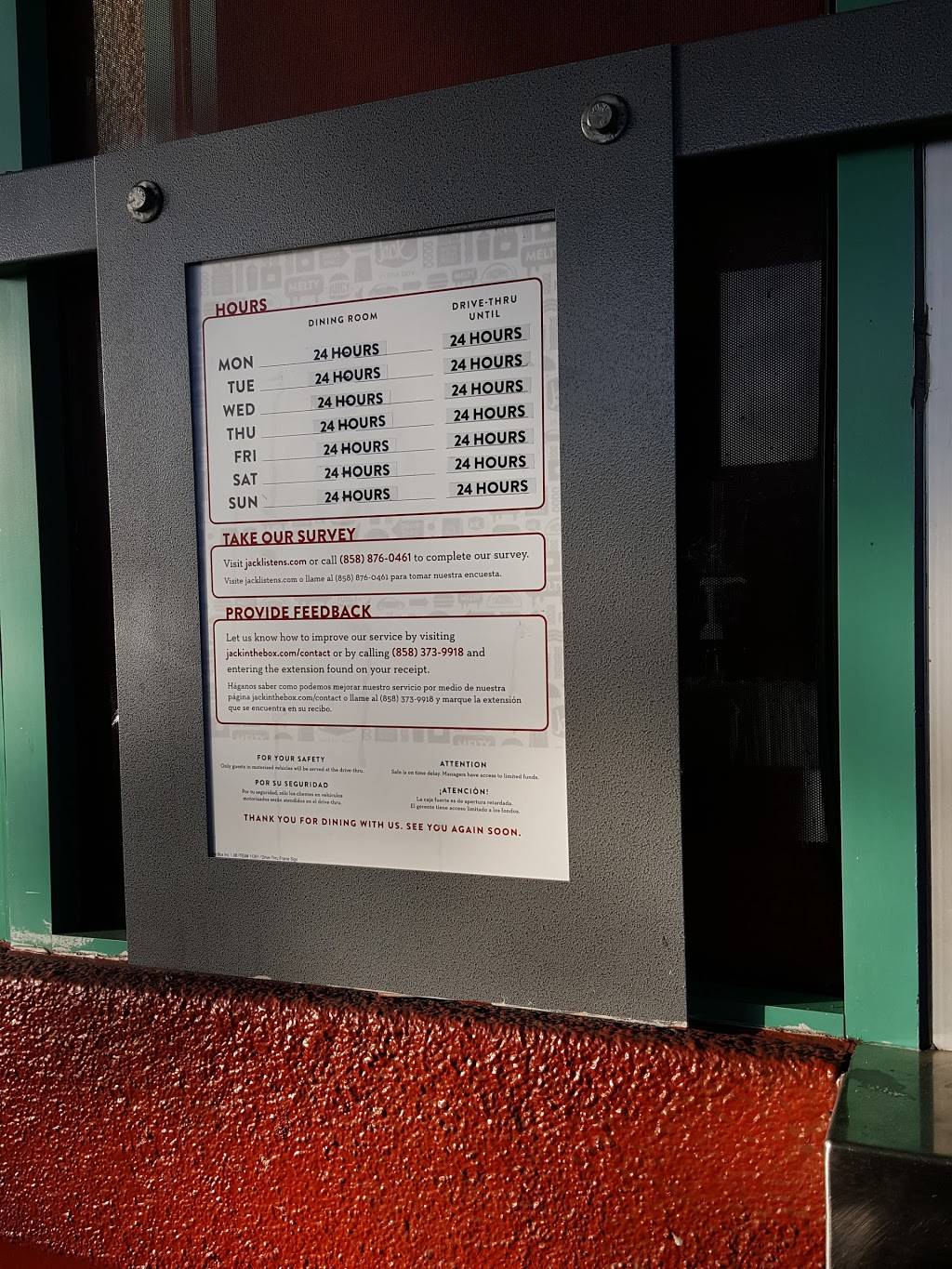 Jack in the Box | restaurant | 39878 Los Alamos Rd, Murrieta, CA 92562, USA | 9516986544 OR +1 951-698-6544