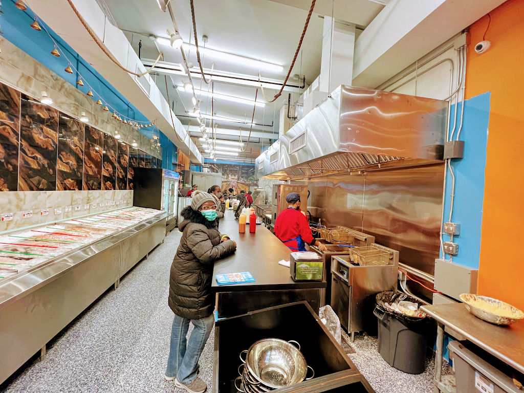 Anas Fish Market | restaurant | 703 Malcolm X Blvd, New York, NY 10039, USA | 6469284500 OR +1 646-928-4500