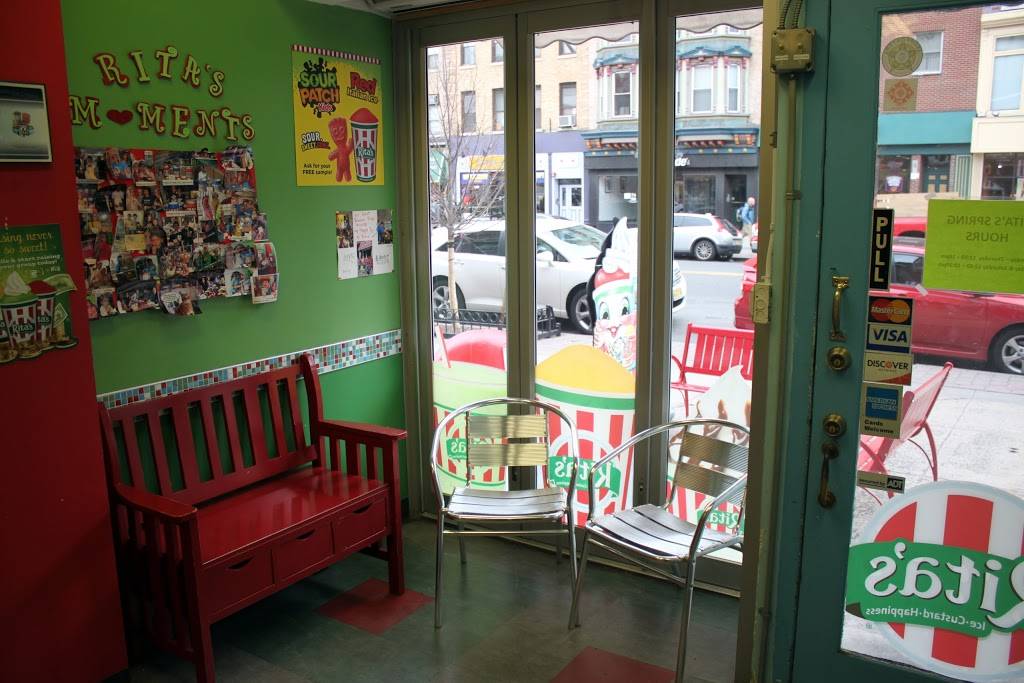 Ritas Italian Ice & Frozen Custard | restaurant | 121 Washington St, Hoboken, NJ 07030, USA | 2016836631 OR +1 201-683-6631