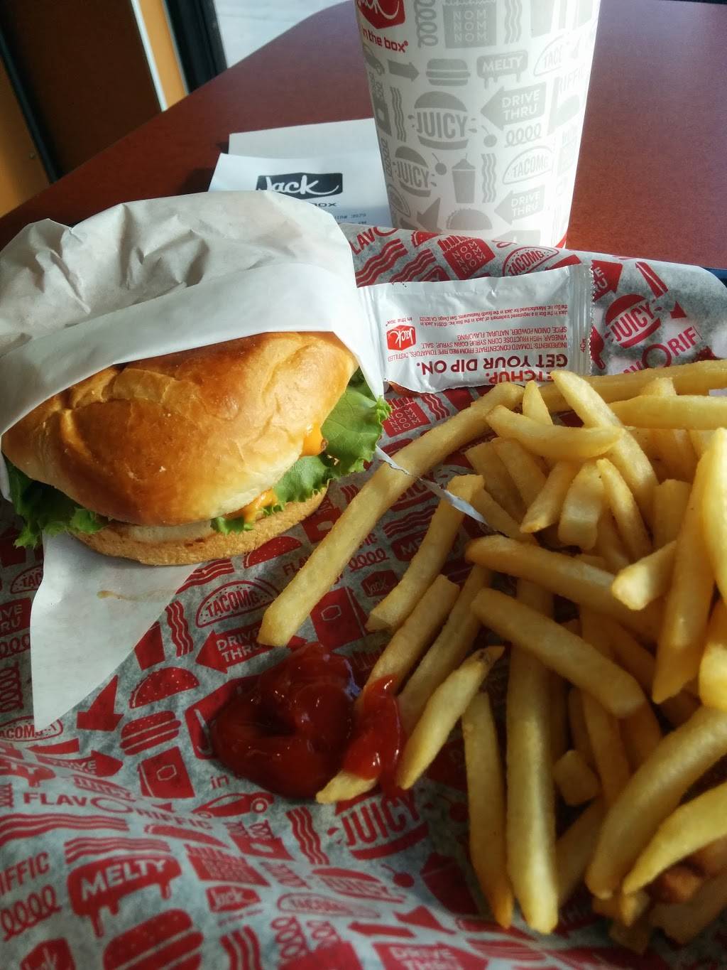 Jack in the Box | restaurant | 739 N Sam Houston Pkwy E, Houston, TX 77060, USA | 2814058140 OR +1 281-405-8140