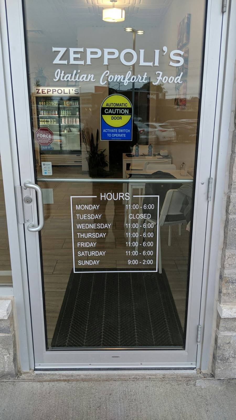 Zeppolis - Italian Comfort Food | meal takeaway | 8279 Lundys Lane, Unit A-8, Niagara Falls, ON L2H 1H5, Canada | 2894775352 OR +1 289-477-5352