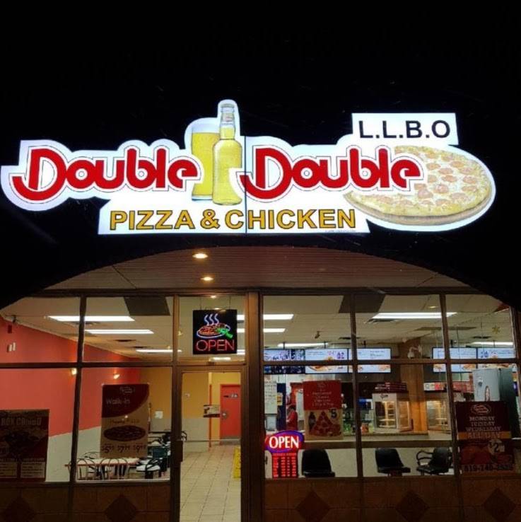 Double Double Pizza & Chicken | restaurant | 115 Christopher Dr, Cambridge, ON N1R 4S1, Canada | 5197402525 OR +1 519-740-2525