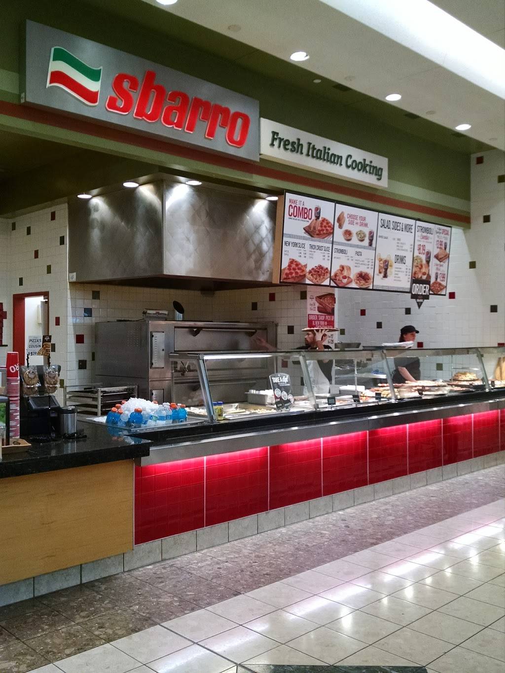 Sbarro | restaurant | 2288 Southlake Mall, Merrillville, IN 46410, USA | 2197565531 OR +1 219-756-5531