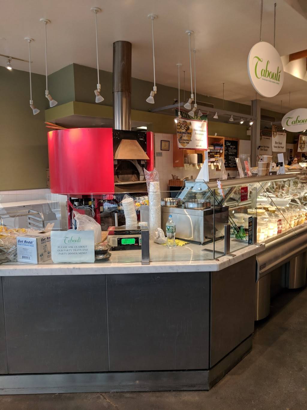 Tabouli Cuisines | restaurant | Farmers Market, 120 Coulter Ave, Ardmore, PA 19003, USA | 6108963800 OR +1 610-896-3800