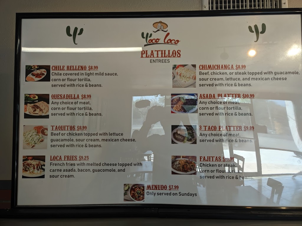 El Taco Loco | restaurant | 412 E Wickenburg Way UNIT A, Wickenburg, AZ 85390, USA | 9286849068 OR +1 928-684-9068