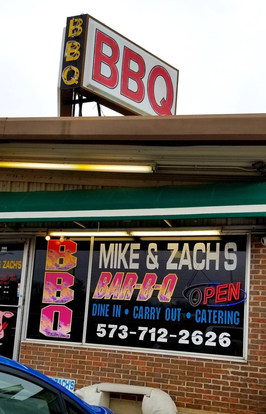 Mike & Zach BBQ | restaurant | 1906 N Westwood Blvd, Poplar Bluff, MO 63901, USA | 5737122626 OR +1 573-712-2626