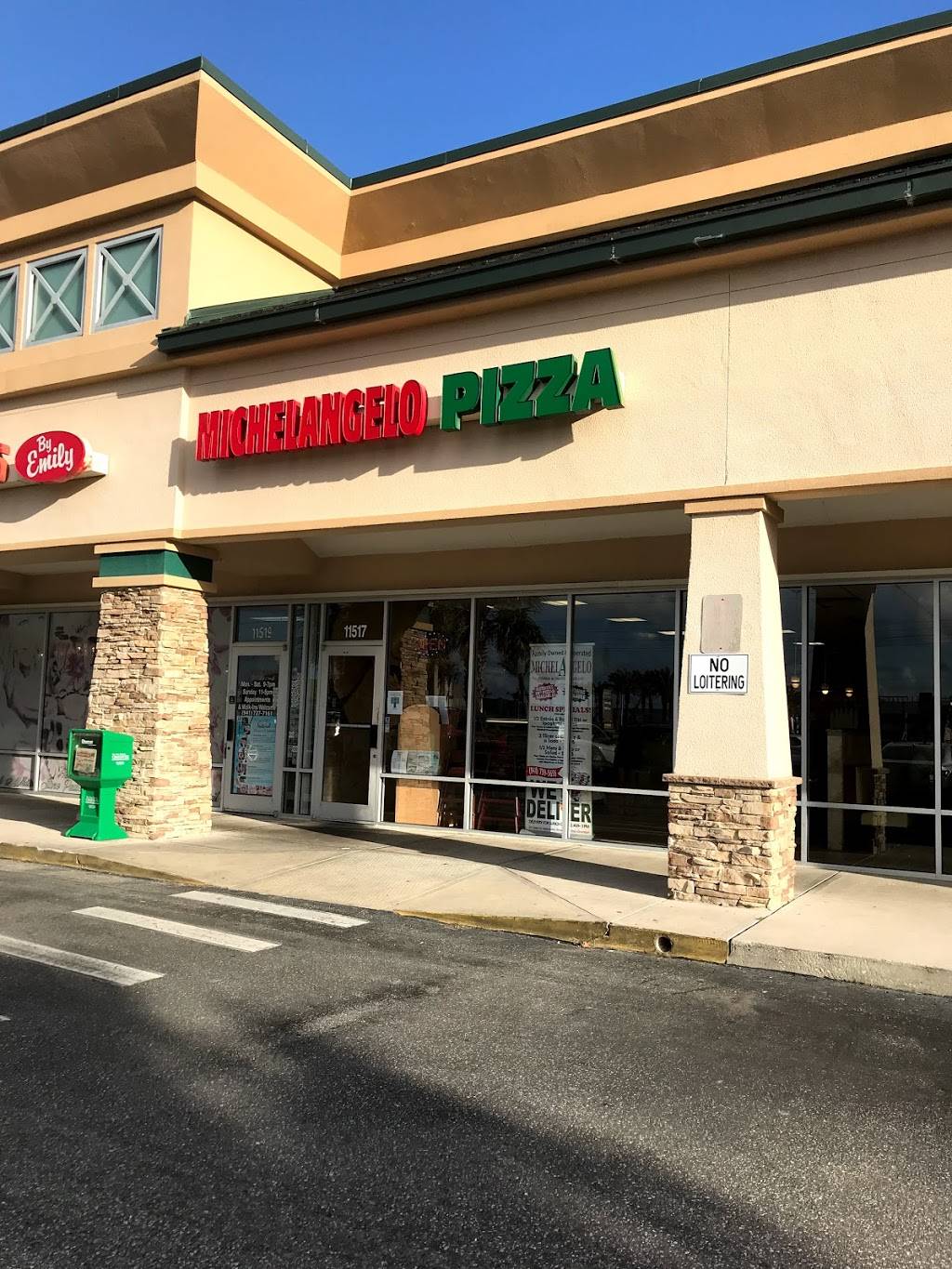 Michelangelo Pizza | restaurant | 11517 Palmbrush Trail, Bradenton, FL 34202, USA | 9417395656 OR +1 941-739-5656