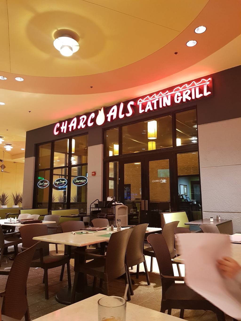 Charcoals Latin Grill | restaurant | 11401 NW 12th St E - 510, Miami, FL 33172, USA | 3054630209 OR +1 305-463-0209