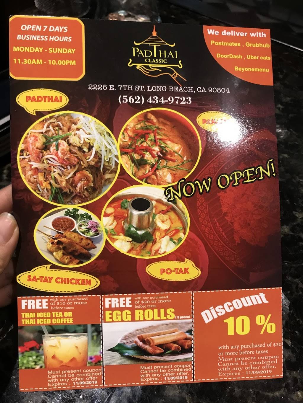 PAD THAI CLASSIC | restaurant | 2226 E 7th St, Long Beach, CA 90804, USA | 5624349723 OR +1 562-434-9723