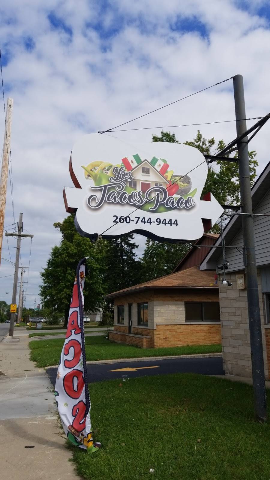 Los Tacos Paco | restaurant | 2516 E Pontiac St, Fort Wayne, IN 46803, USA | 2607449444 OR +1 260-744-9444