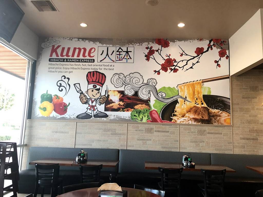 Kume Hibachi & Ramen Express | restaurant | 4306 Matlock Rd Suite #108, Arlington, TX 76018, USA | 8174229572 OR +1 817-422-9572