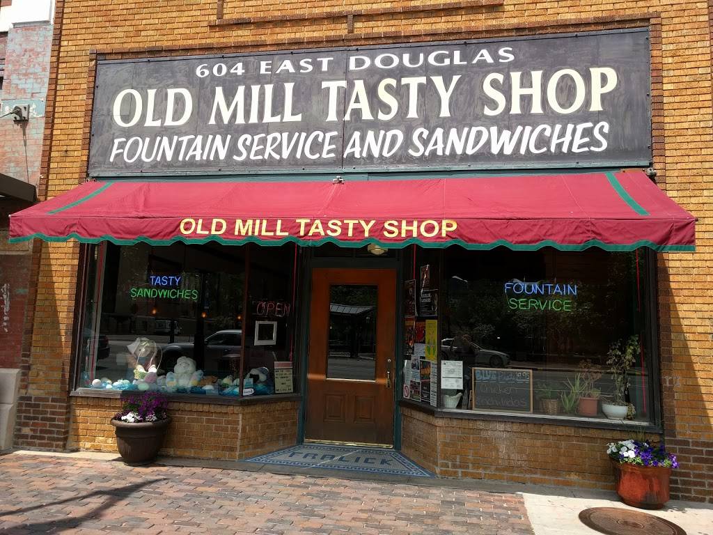 Old Mill Tasty Shop | restaurant | 604 E Douglas Ave, Wichita, KS 67202, USA | 3162646500 OR +1 316-264-6500