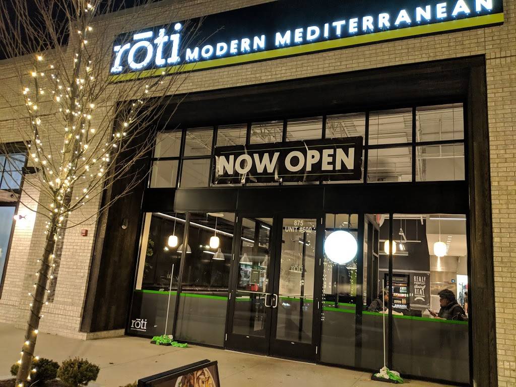 Roti Modern Mediterranean | restaurant | 875 N Milwaukee Ave Unit 600, Vernon Hills, IL 60061, USA | 8472565915 OR +1 847-256-5915
