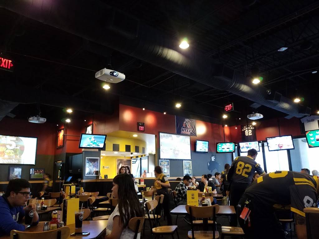 Buffalo Wild Wings | meal takeaway | 655 Sunland Park Drive K-1, El Paso, TX 79912, USA | 9155843241 OR +1 915-584-3241