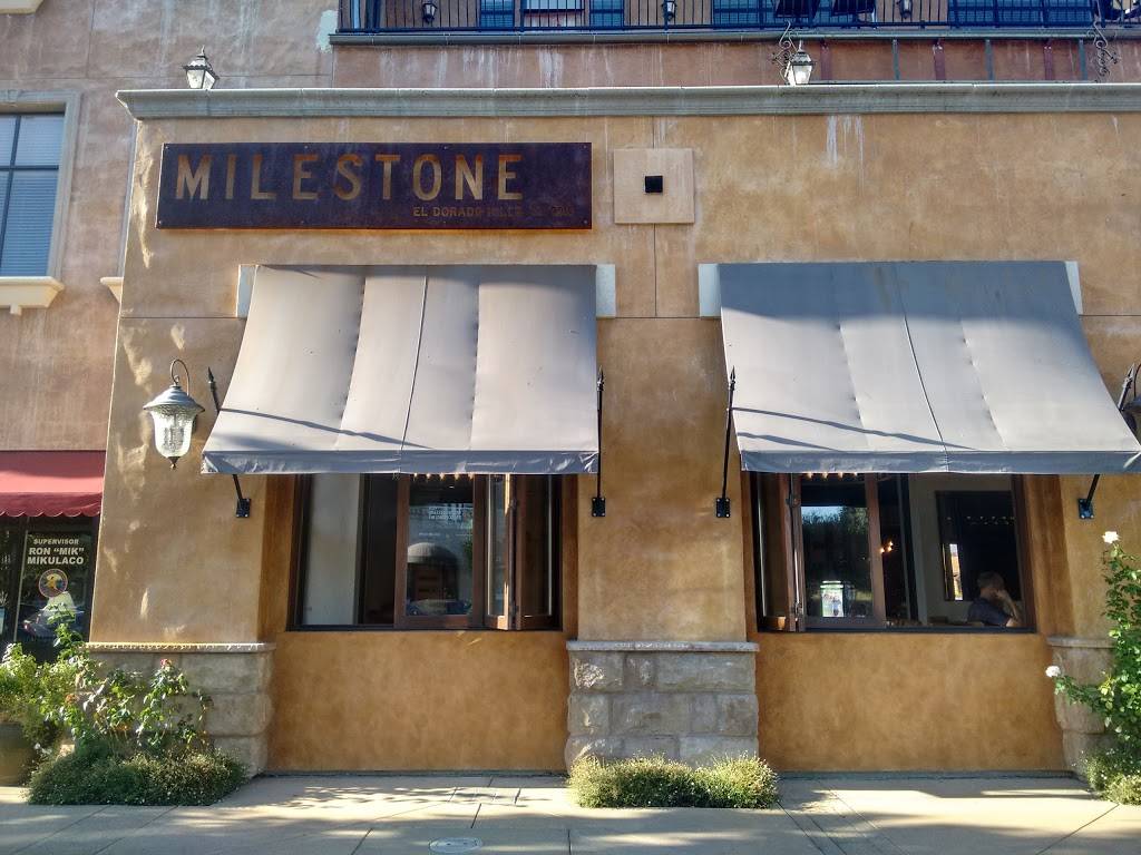 Milestone Restaurant & Cocktail Bar | restaurant | 4359 Town Center Blvd #116, El Dorado Hills, CA 95762, USA | 9169340790 OR +1 916-934-0790
