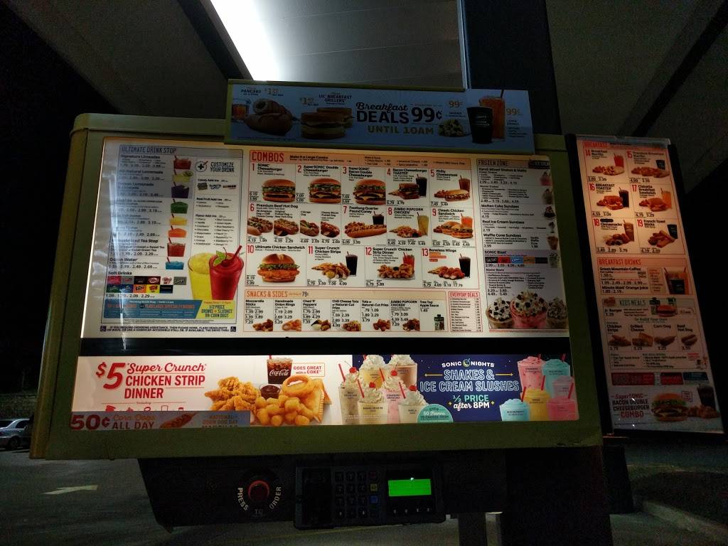 Sonic Drive-In | restaurant | 5817 Plank Rd, Fredericksburg, VA 22407, USA | 5405480774 OR +1 540-548-0774