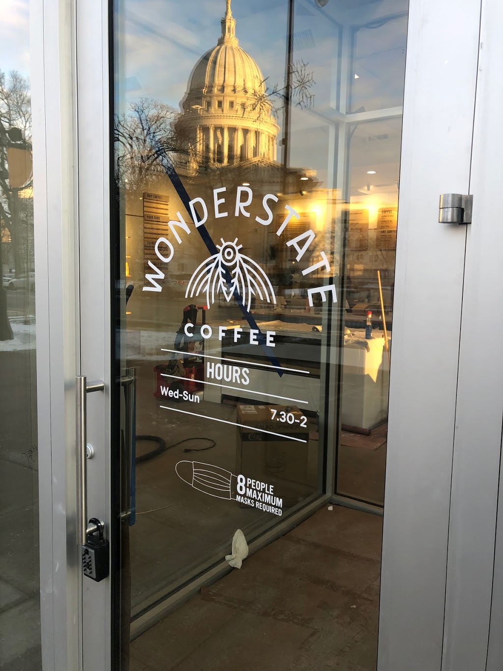 Wonderstate Coffee - Madison | cafe | 27 W Main St, Madison, WI 53703, USA | 6082839478 OR +1 608-283-9478