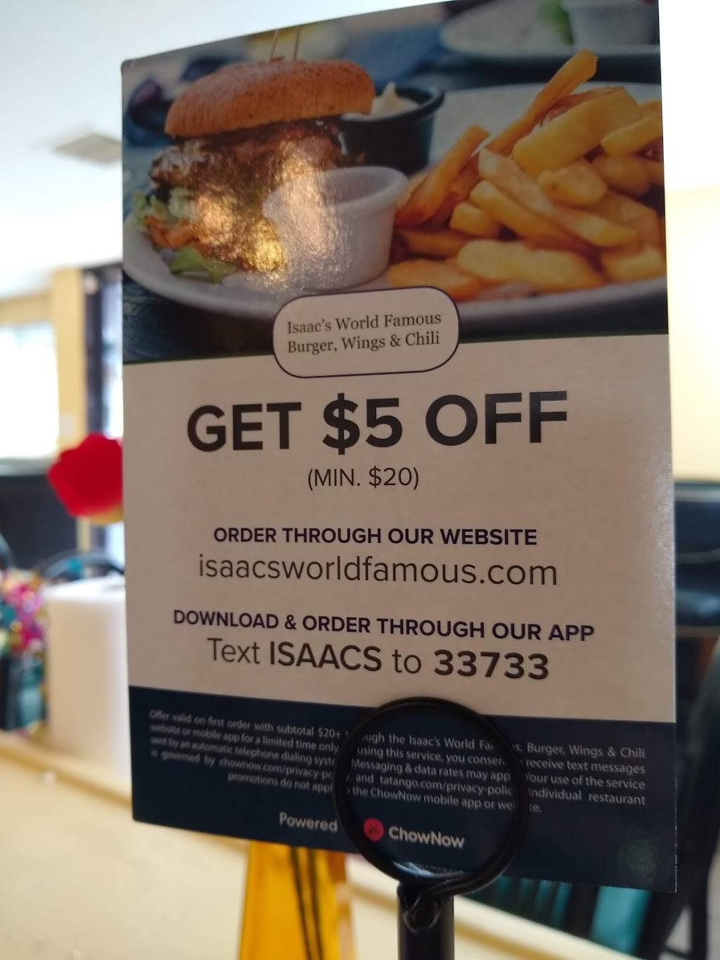 Isaacs World Famous Burgers | restaurant | 7801 N Nebraska Ave, Tampa, FL 33604, USA | 8132320035 OR +1 813-232-0035