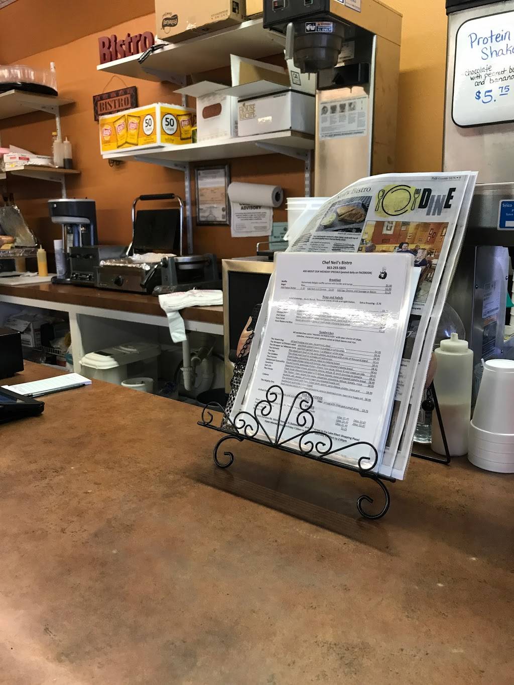 Chef Neils Bistro | restaurant | 1015, 1612 Dundee Rd, Winter Haven, FL 33884, USA | 8632935805 OR +1 863-293-5805