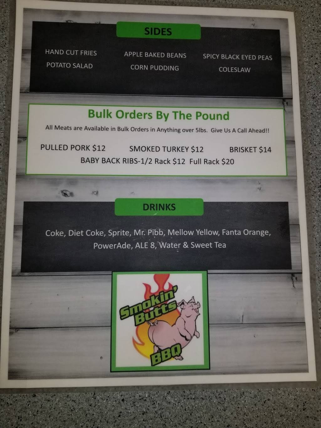 Smokin Butts BBQ | restaurant | 3000 KY-1107, Paintsville, KY 41240, USA | 6062644522 OR +1 606-264-4522