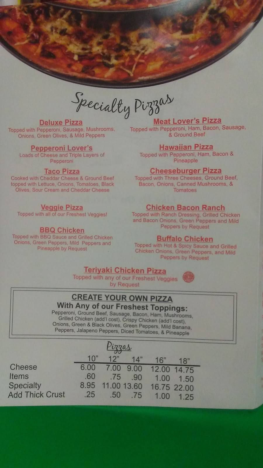 Angelos Pizza Co | restaurant | 219 E Lima St, Forest, OH 45843, USA | 4192734400 OR +1 419-273-4400